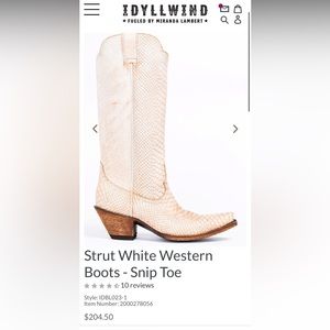 Idyllwind Snip Toe Cowboy Boots